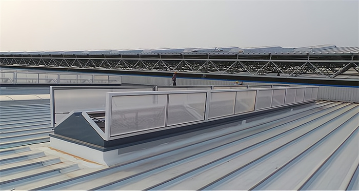 忻州市五台区采购盛强TC1型通风天窗的厂家-盛强电动排烟天窗通风气楼通风设备厂家