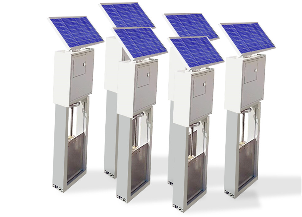 太阳能供电测控一体化闸门售后完善