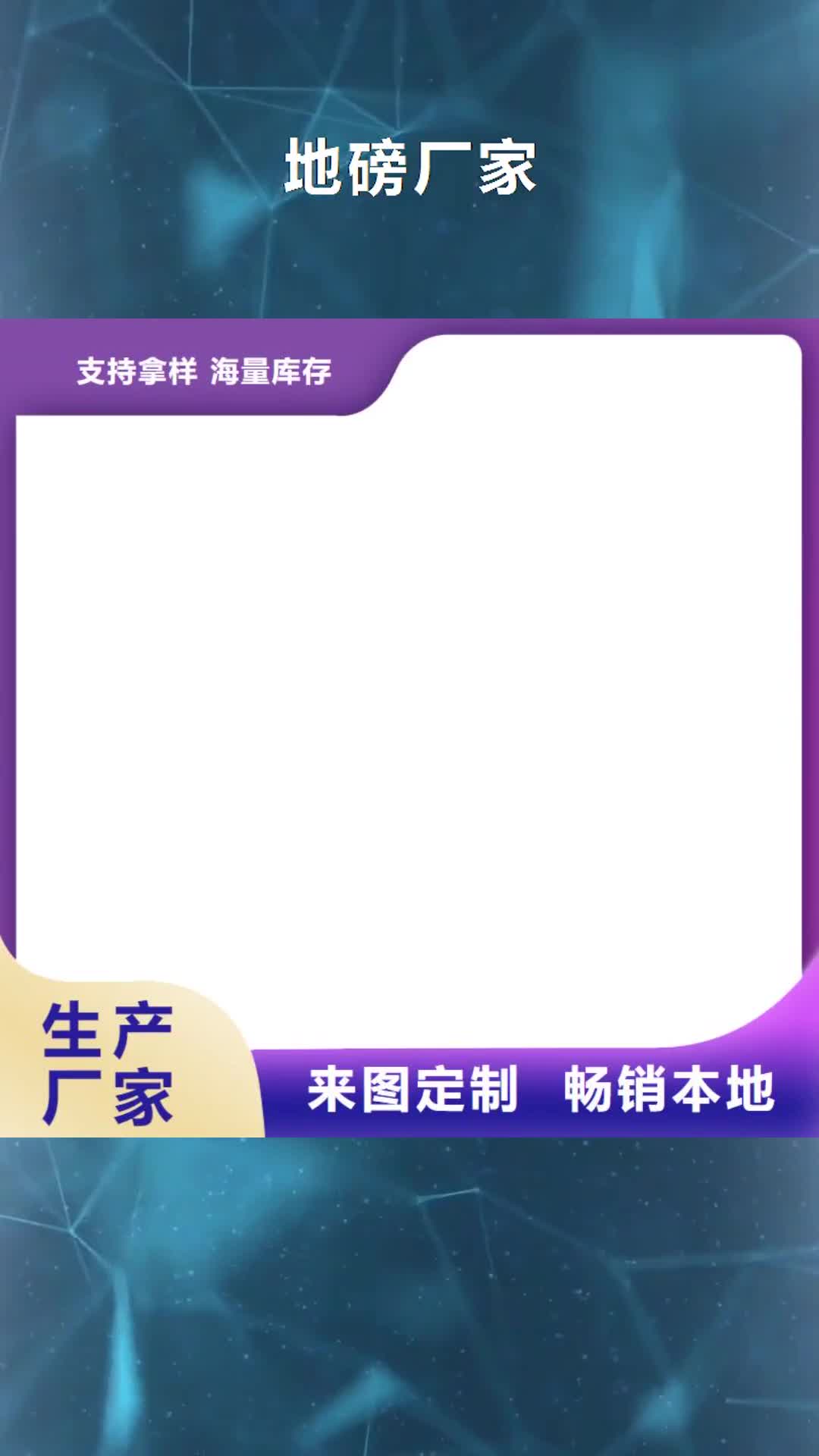 【齐齐哈尔 地磅厂家,电子地磅实力见证】