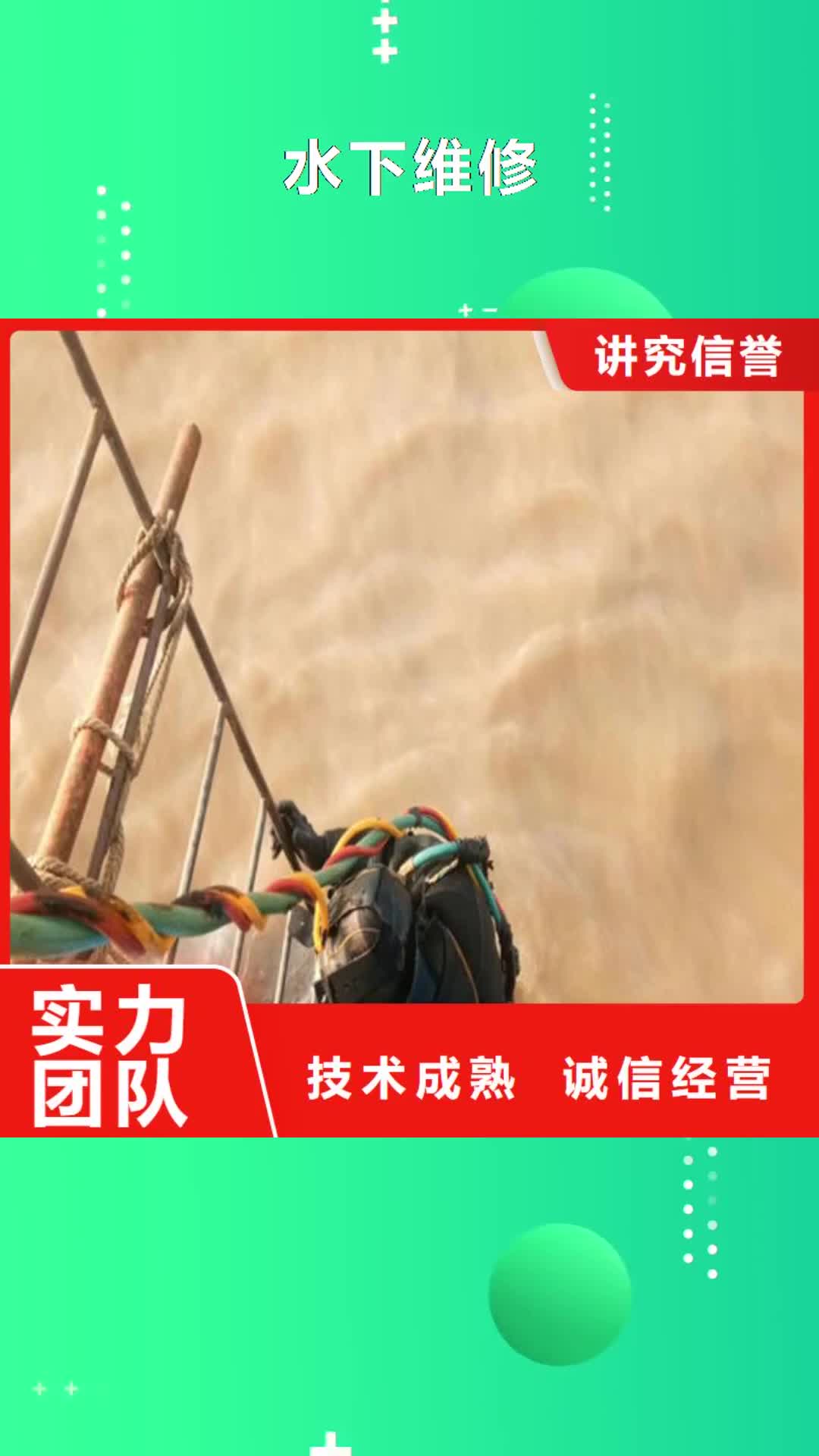 鹤岗水下维修水下设施建设实力公司